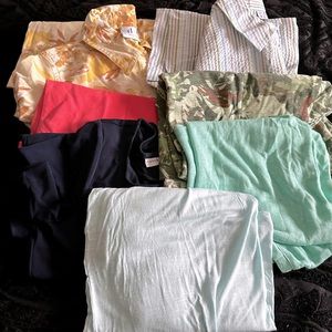 NWOT. 7 business casual blouses size XS